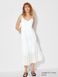 Платье Uniqlo белое Crinkle Cotton Camisole Dress  7358 фото 1