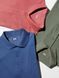 Футболка-поло Uniqlo синяя AIRism Cotton Piqu&eacute; Polo Shirt  79231 фото 4