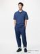 Футболка-поло Uniqlo синяя AIRism Cotton Piqu&eacute; Polo Shirt  79231 фото 3