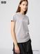 Футболка Uniqlo U светло-фиолетовая Crew Neck T-Shirt 84301111 фото 1