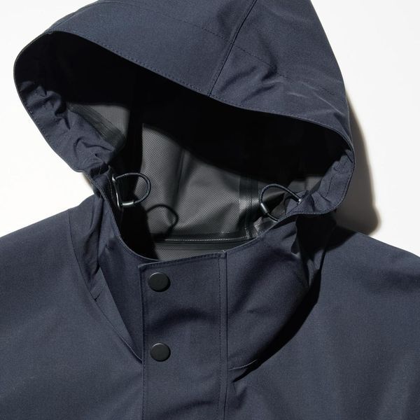 Пальто Uniqlo темно-синее BLOCKTECH Coat 8124 фото
