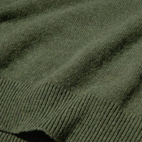 Светр Uniqlo зелений 100% Lambswool Turtleneck Jumper 8100 фото